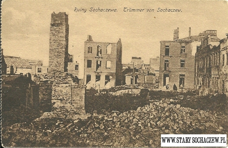 Ruiny Sochaczewa - Trummer von Sochaczew.