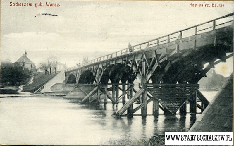 Drewniany most.